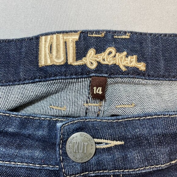 Kut from the Cloth Jeans Womens Size 14 Catherine Mid Rise Boyfriend - Picture 2 of 15